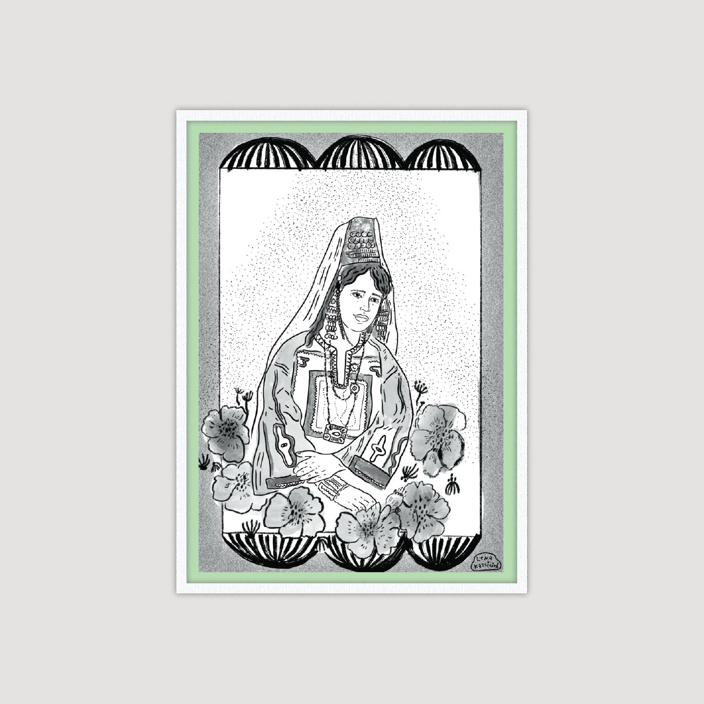 Portrait of a Palestinian Woman