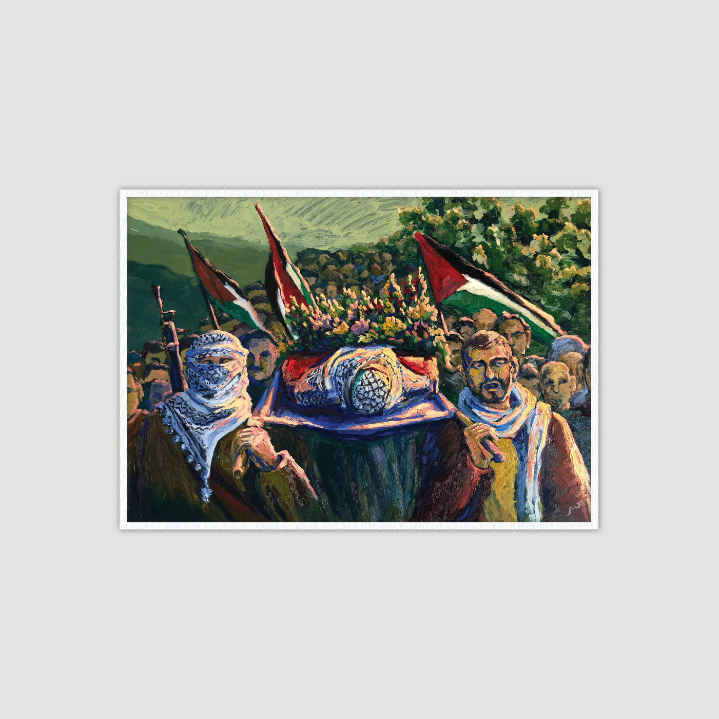 Procession of the Martyr قافلة