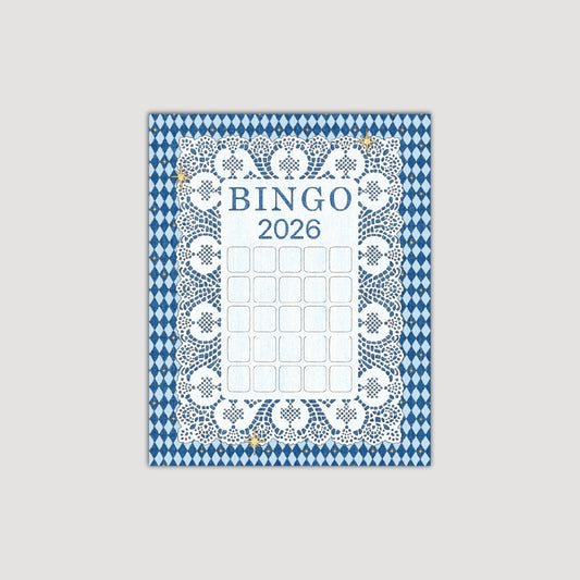 Bingo 2026 (Navy/Blue)