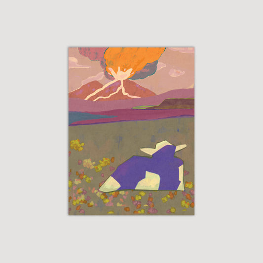 Blossoms and Lava