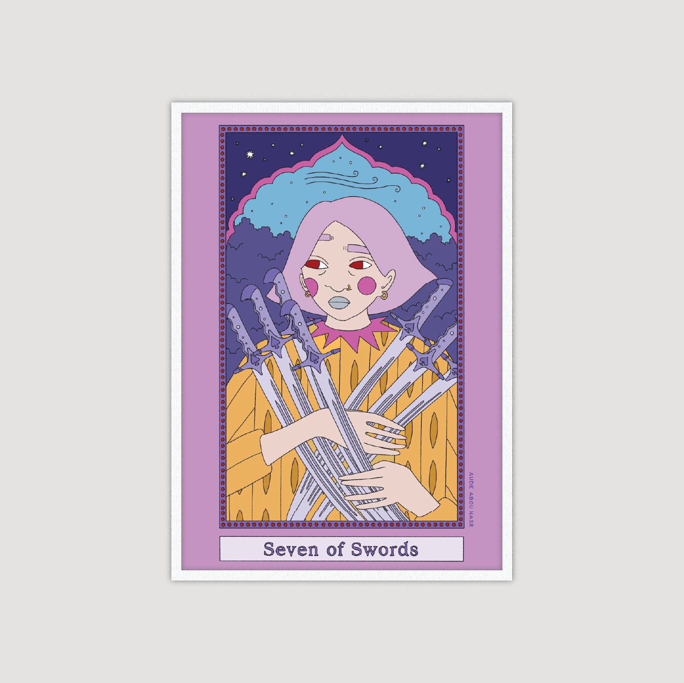 Tarot Seven of Swords